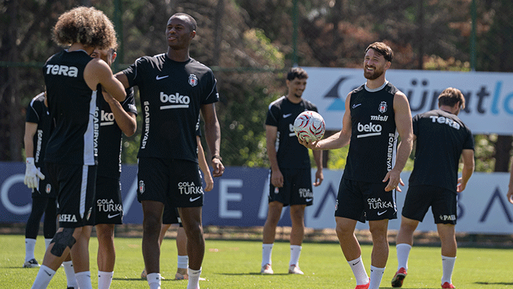 Beşiktaş'ta, Midtjylland maçının hazırlıkları tamamlandı!