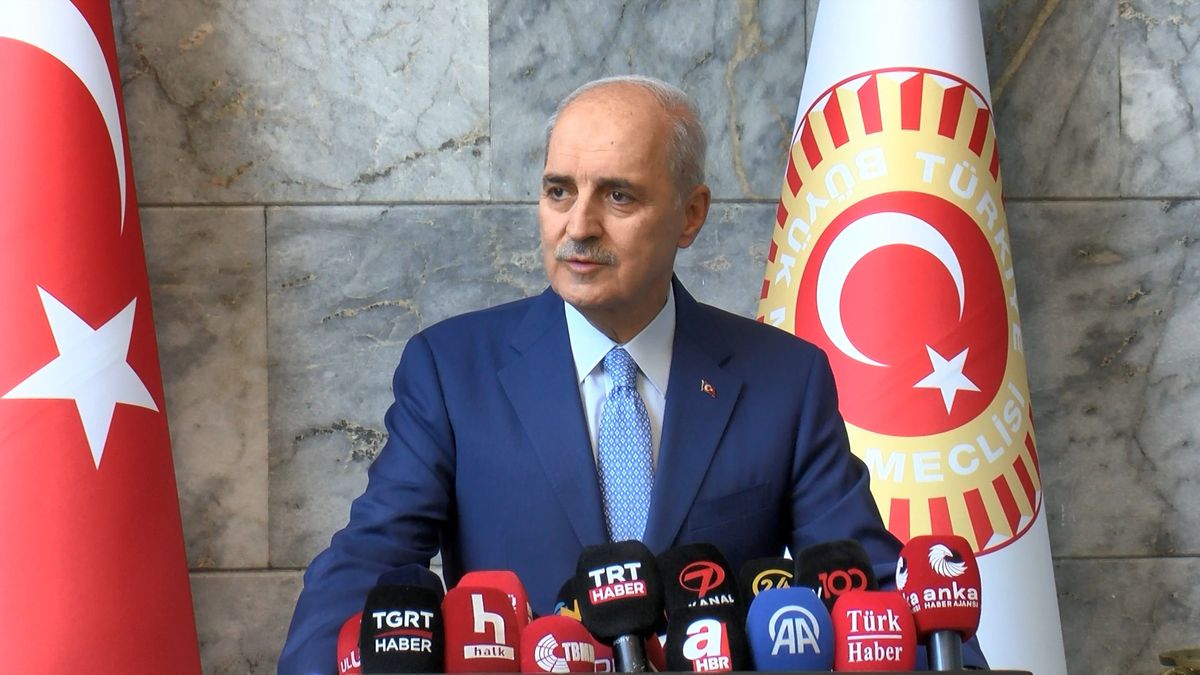 TBMM Başkanı Numan Kurtulmuş: 'Terörsüz Türkiye' süreci için yasa kanunlaşacak