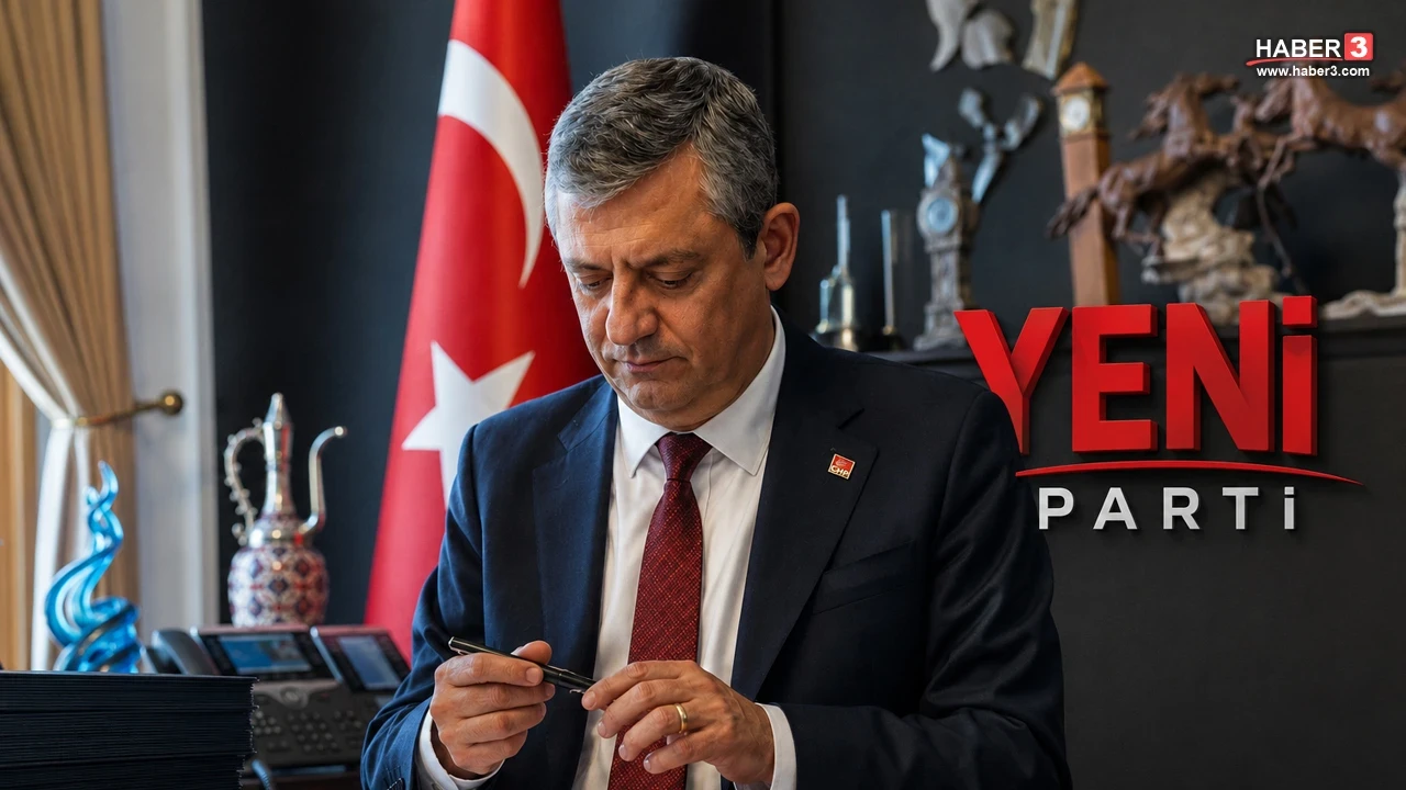 Özgür Özel'in Yeni Parti'sine ''patent'' şoku: ''Yasal süreç başlatılacak''