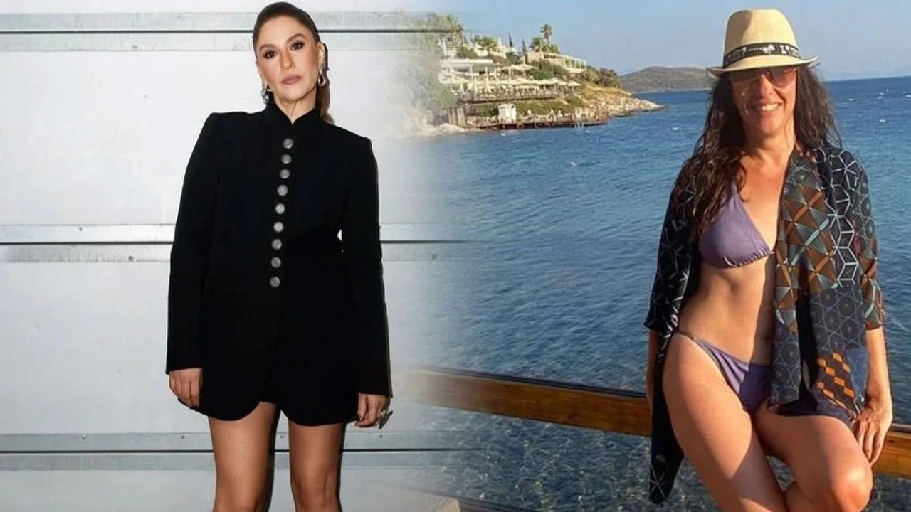 Evrim Alasya'nın bikinili pozları sosyal medyayı salladı! Gençlere taş çıkardı