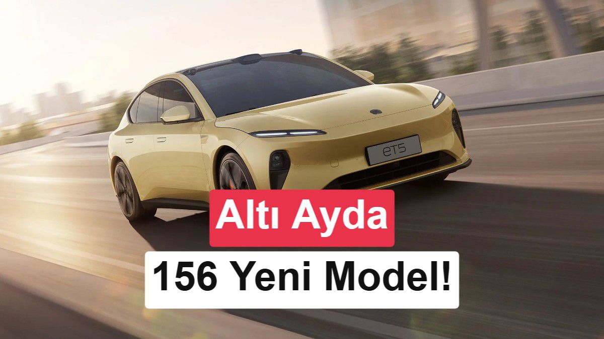 Çin'de 2026'da 156 Elektrikli Araç Modeli Piyasada