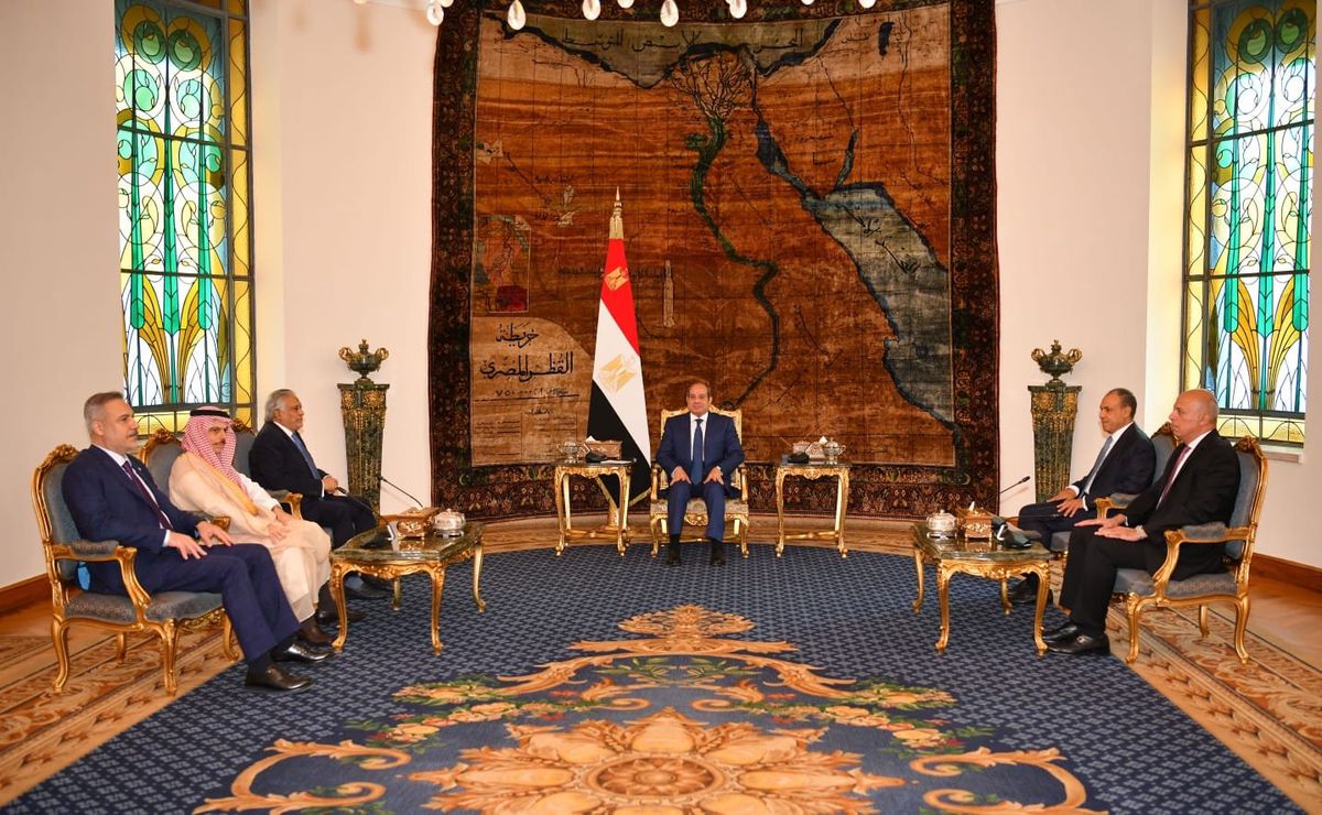 Bakan Fidan, Mısır Cumhurbaşkanı Sisi tarafından kabul edildi
