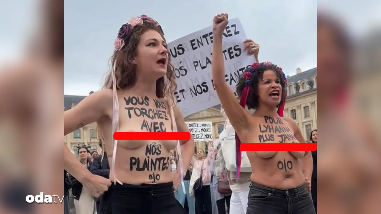 Ve FEMEN yine alanlara çıktı