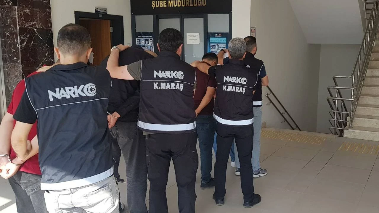 Kahramanmaraş'ta zehir tacirlerine operasyon