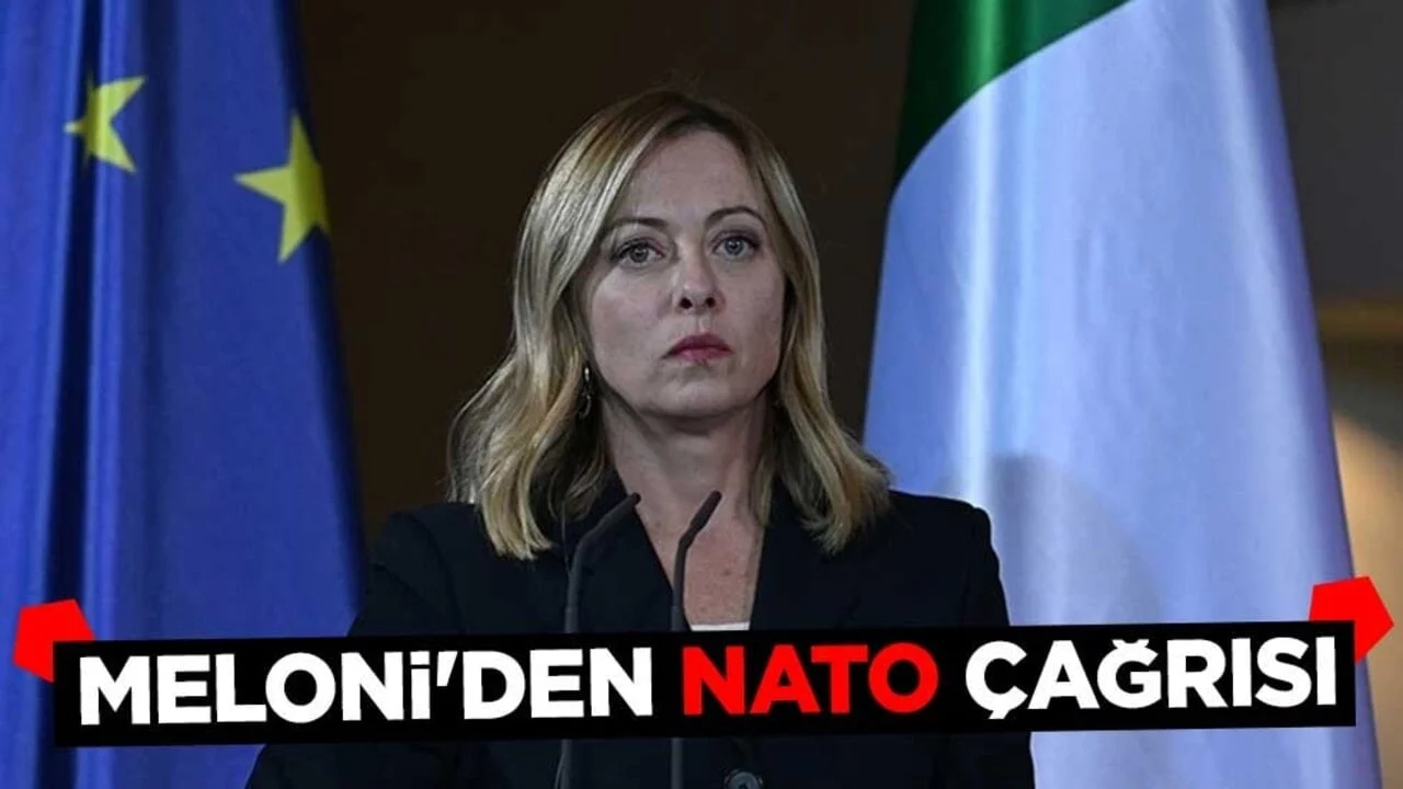 İtalya Başbakanı Meloni'den NATO çağrısı