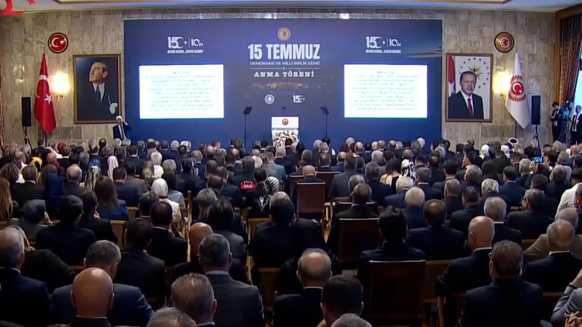 TBMM’de 15 Temmuz anması: FETÖ’nün ihanetini hatırlatan ayetler okundu