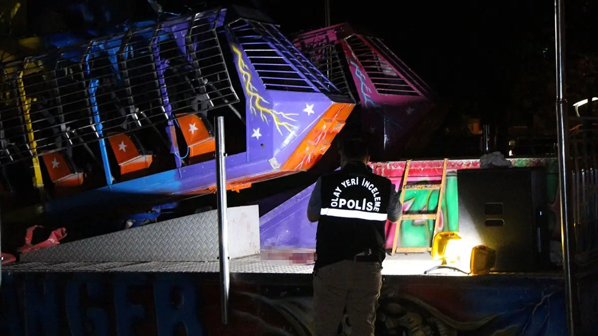 Lunaparkta korkunç kaza: Oyun aletinde hayatını kaybetti