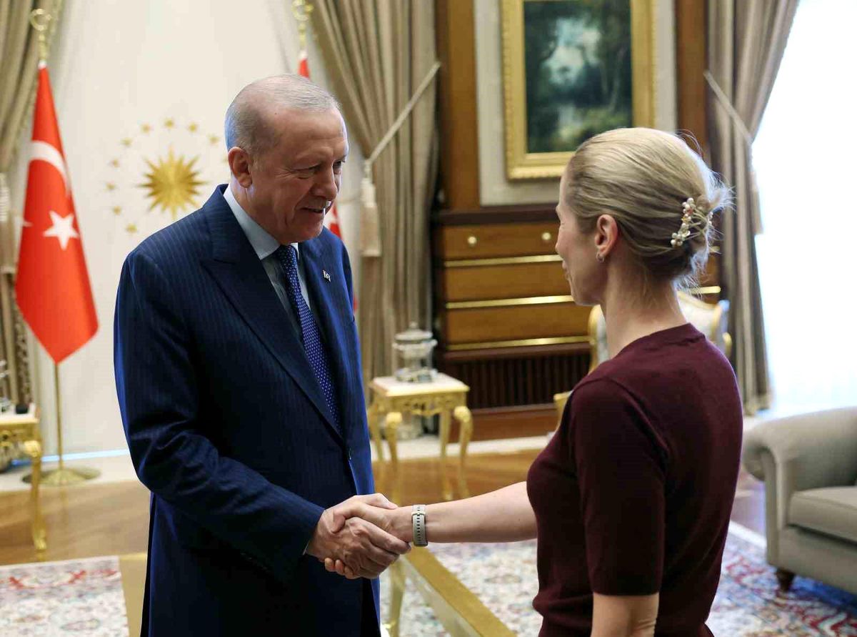 Erdoğan, AB Komisyonu Başkan Yardımcısı Kallas'ı Kabul Etti
