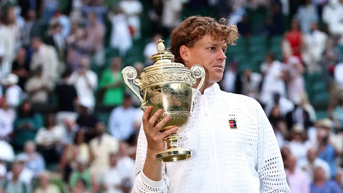 Wimbledon'da şampiyon, bir kez daha Jannik Sinner