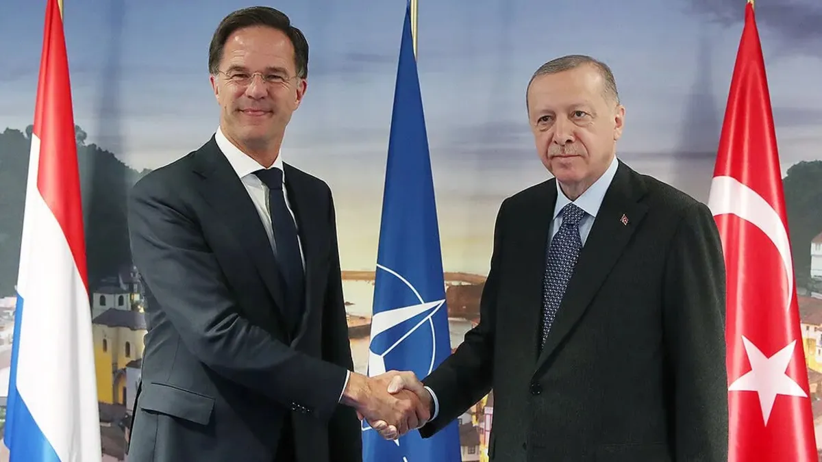 SON DAKİKA: Başkan Erdoğan Rutte ile görüşüyor