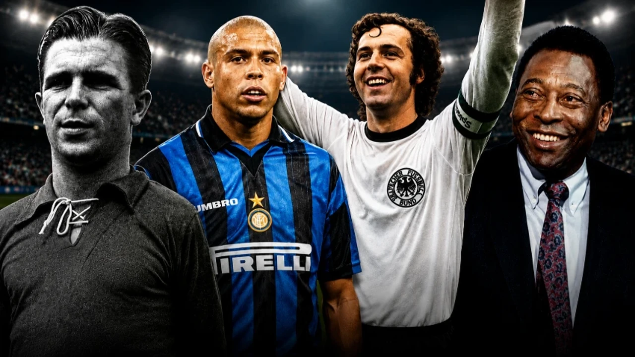 Tarihin en iyi 40 futbolcusu belli oldu! Sıralama büyük tartışma yarattı