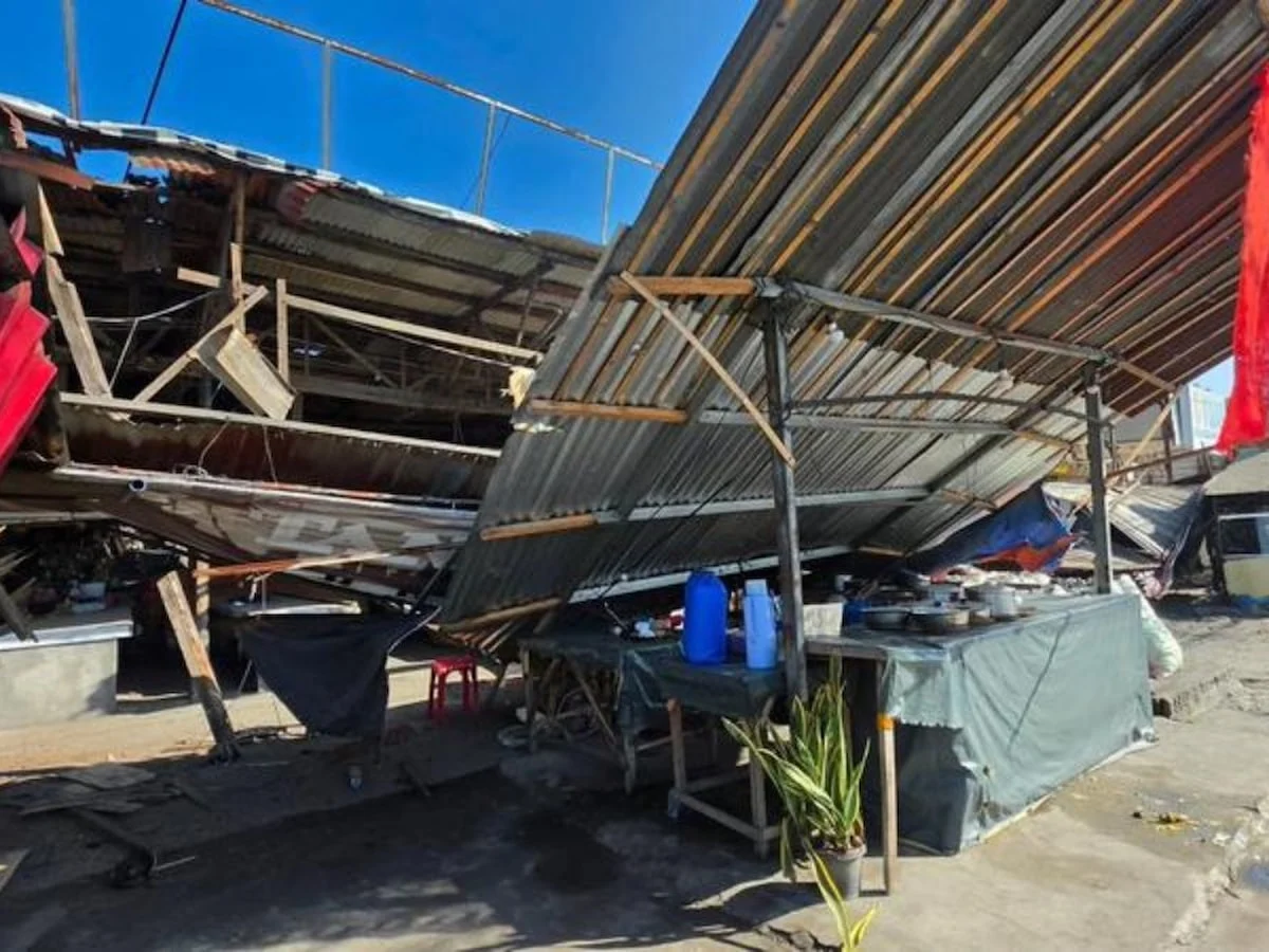 Filipinler'de 7.8 büyüklüğünde deprem: Korku dolu anlar kamerada
