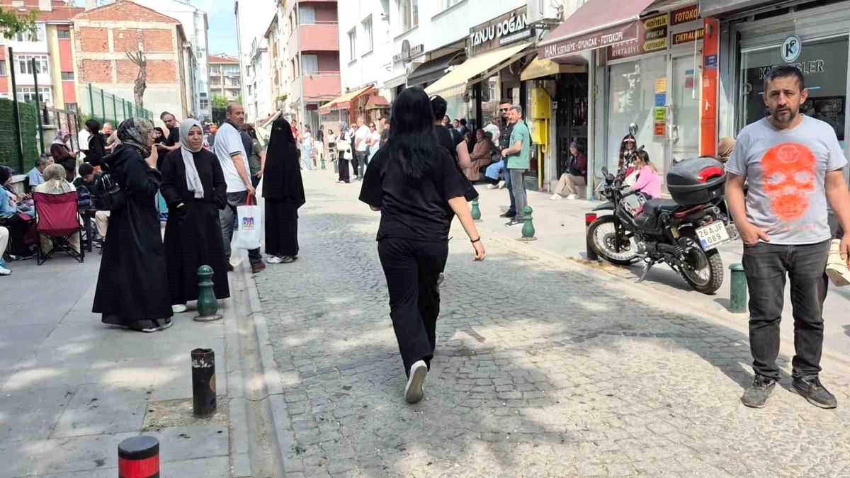 Eskişehir'de bir öğrenci LGS'ye son anda yetişti
