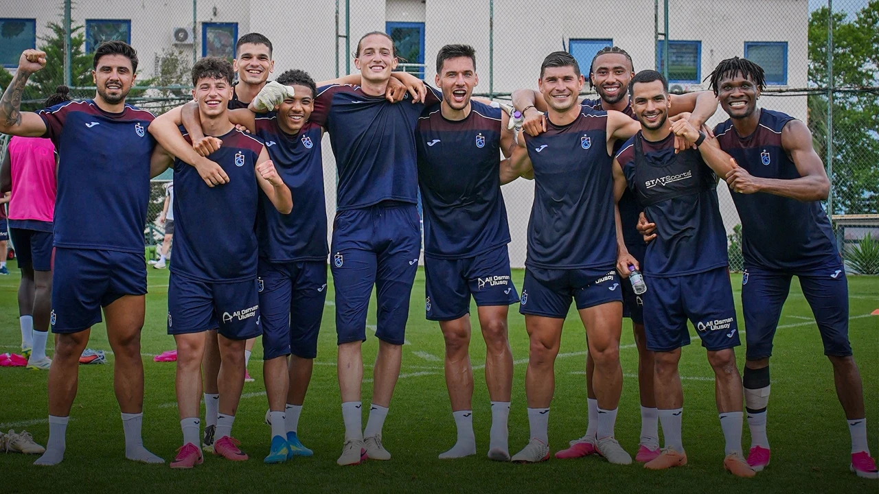 Trabzonspor'da yeni sezon mesaisi sürüyor