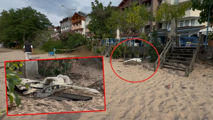 Bartın’da sahilde 'insansız hava aracı' bulundu