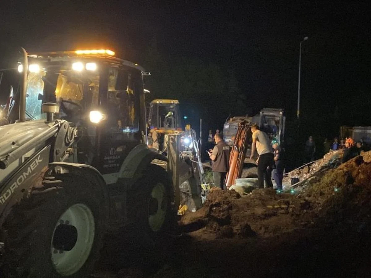 Kastamonu'da toprak altında kalan işçi yaşamını yitirdi