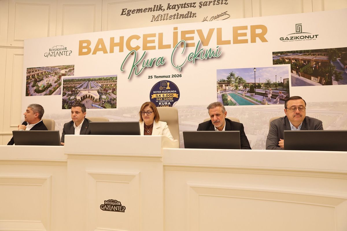 Bahçelievlerin ilk 5 bin hak sahibi belirlendi