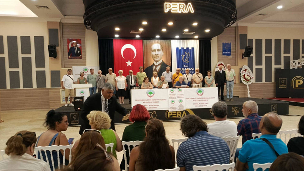 Kuşadası Tüm Emeklilerin Sendikası 1. Olağan Genel Kurulu’nu gerçekleştirdi