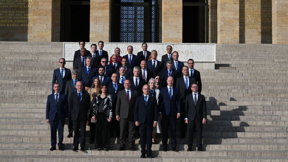 NATO heyetinden Anıtkabir'e ziyaret