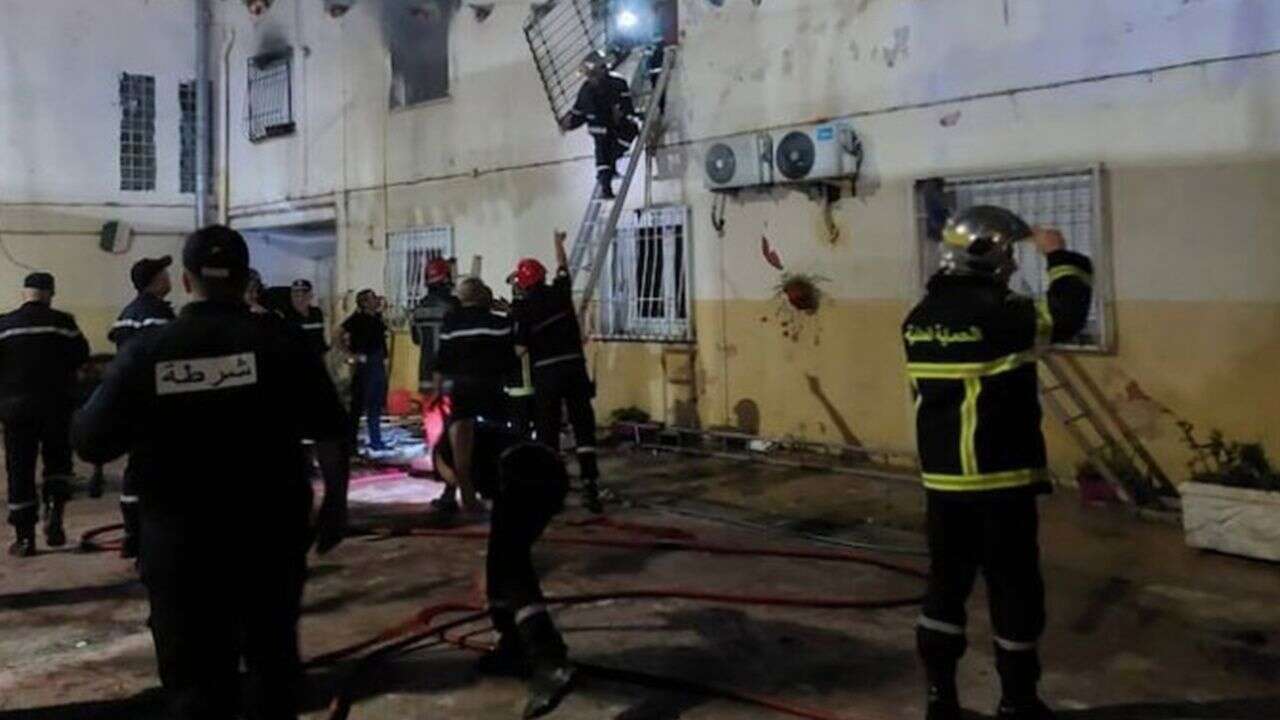 Cezayir'de yetimhanede çıkan yangın faciası: 11 kişi hayatını kaybetti