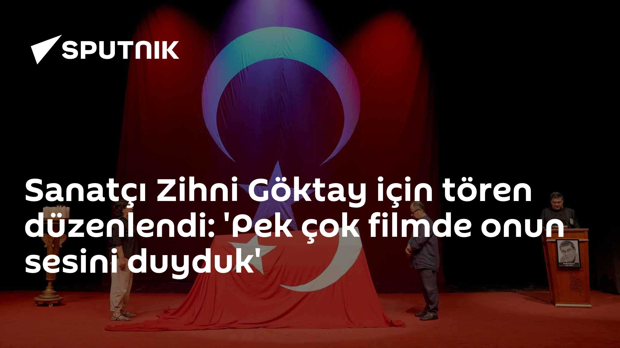 Sanatçı Zihni Göktay için tören düzenlendi: 'Pek çok filmde onun sesini duyduk'