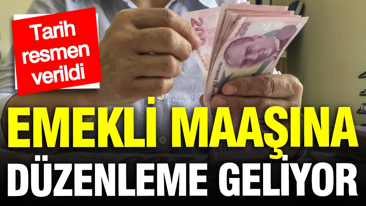 En düşük emekli maaşına düzenleme geliyor: Tarih verildi