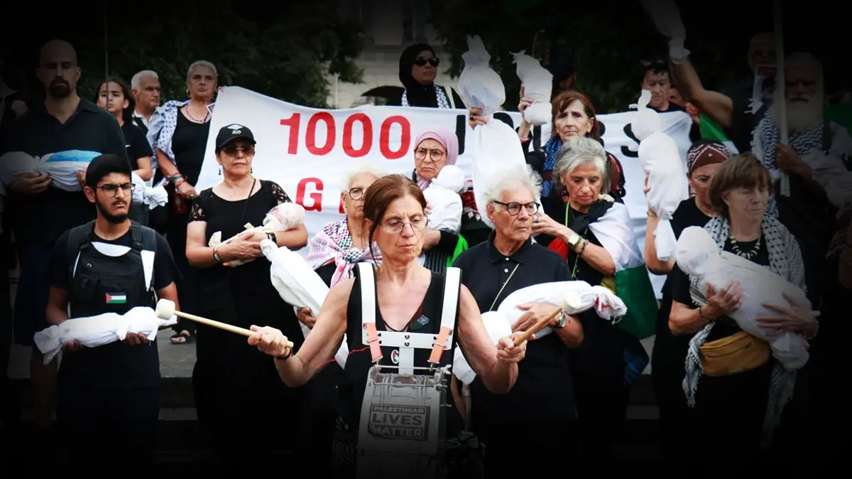 Paris'te halk Gazze için sokağa döküldü