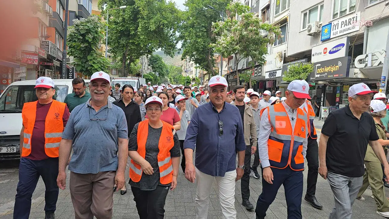 Soma'da '5 Haziran Dünya Çevre Günü' yürüyüşü: Termik santral protesto edildi
