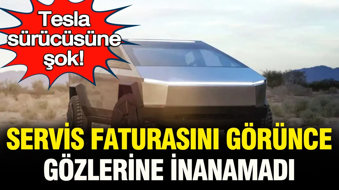Tesla sürücüsüne şok: 1 yılda 160 bin kilometre yaptı, servis faturasını görünce inanamadı