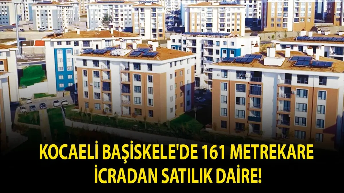 Kocaeli Başiskele'de 161 metrekare icradan satılık daire!