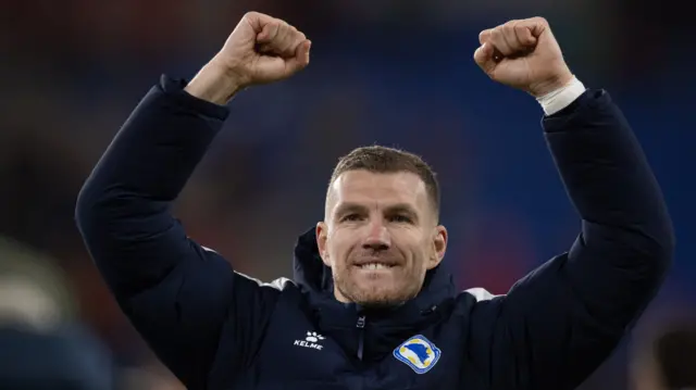 Bosnalı forvet Dzeko, Dünya Kupası'nın 40'lar kulübünde
