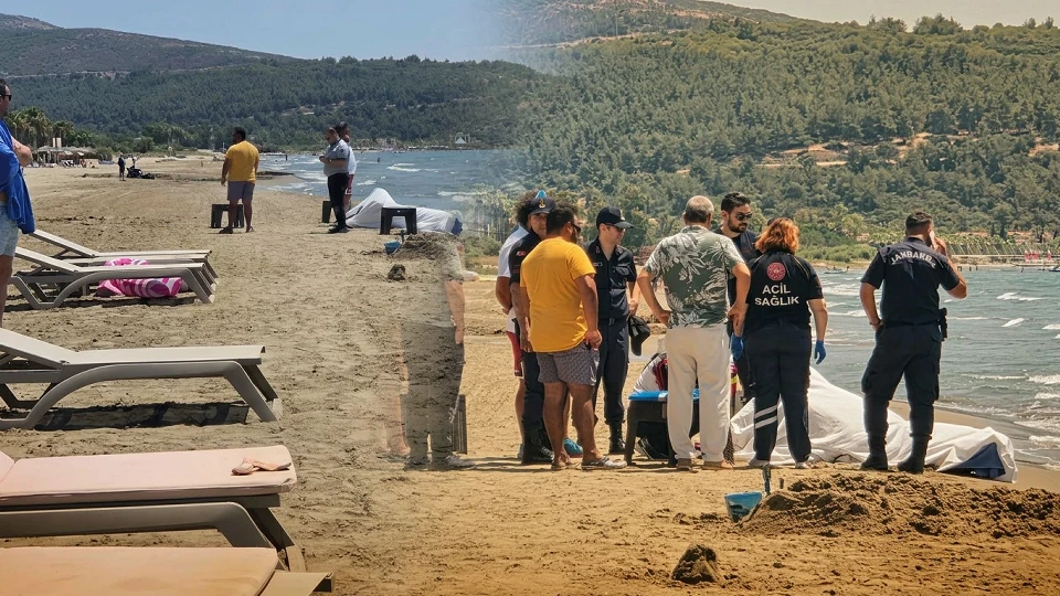 İzmir'de sahil kıyısında cansız bir erkek bulundu