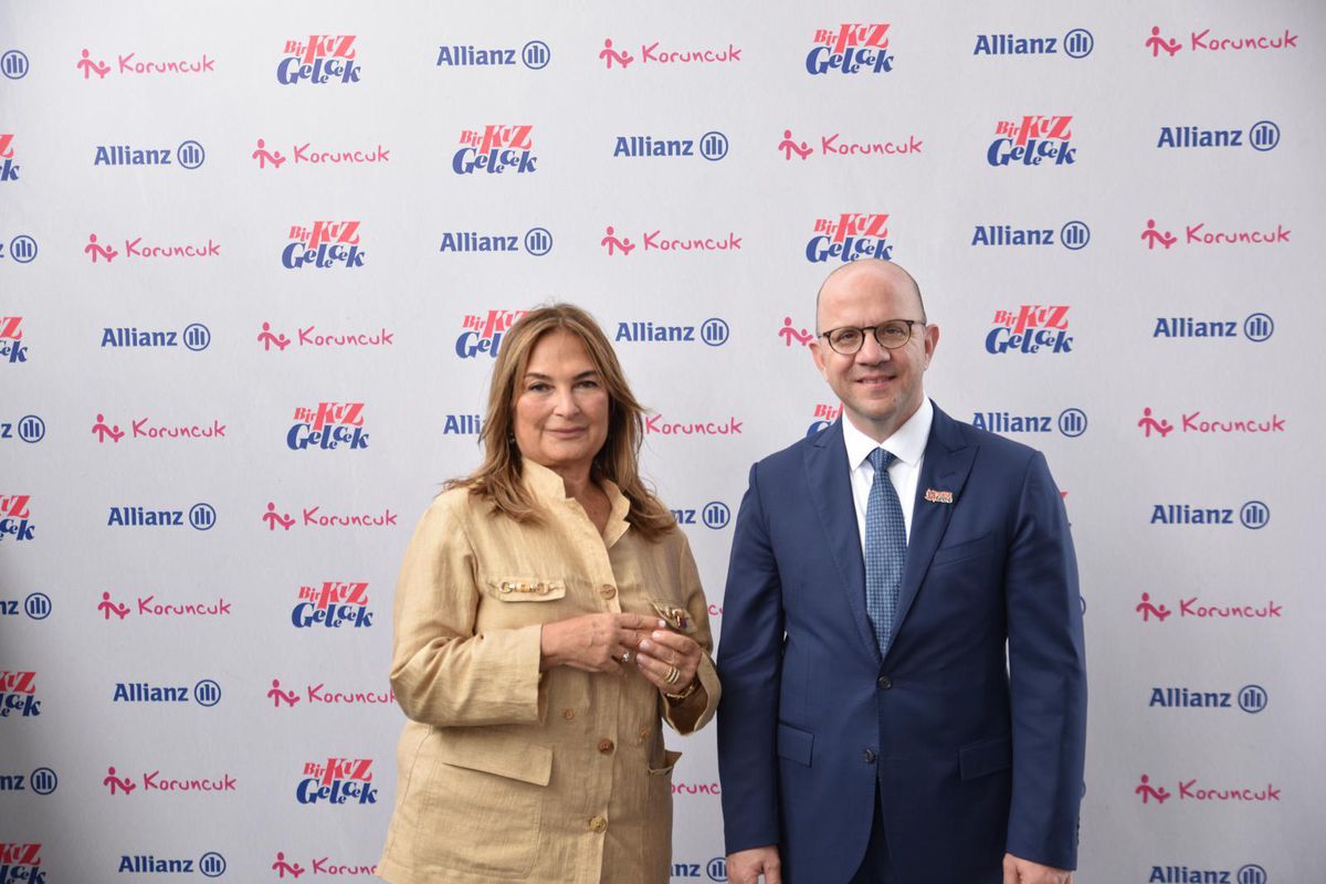 Allianz’ın 3 milyon euro’ya varan desteğiyle Koruncukköy Bolluca’da inşa edilen kız öğrenci yurdu kapılarını açtı