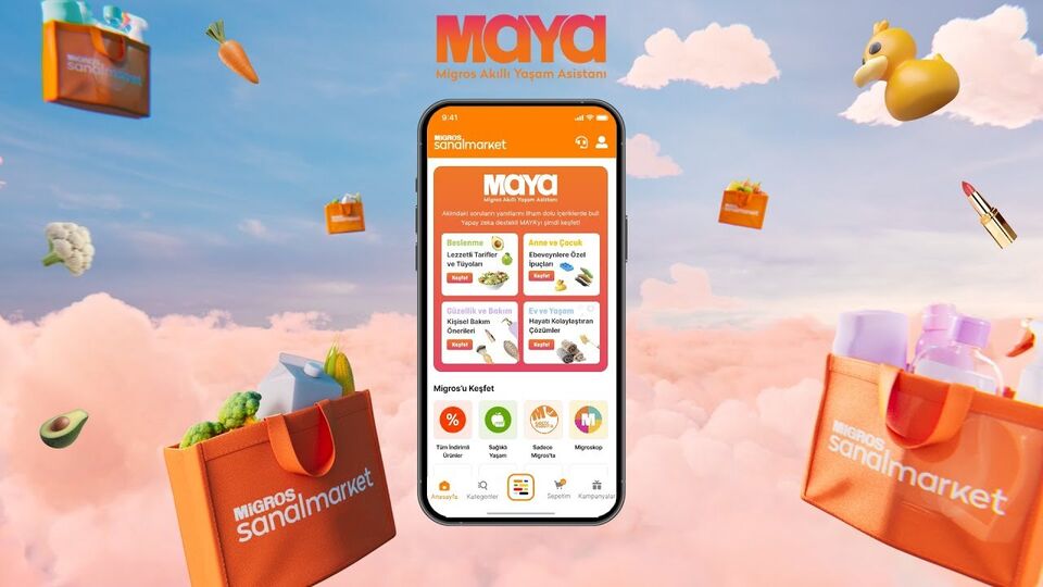 Migros’tan, yapay zeka asistanı MAYA