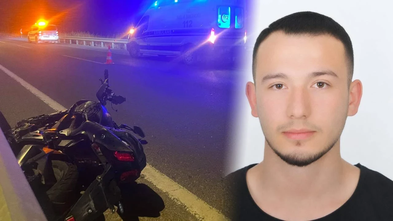 22 yaşındaki motosikletli feci kazada can verdi