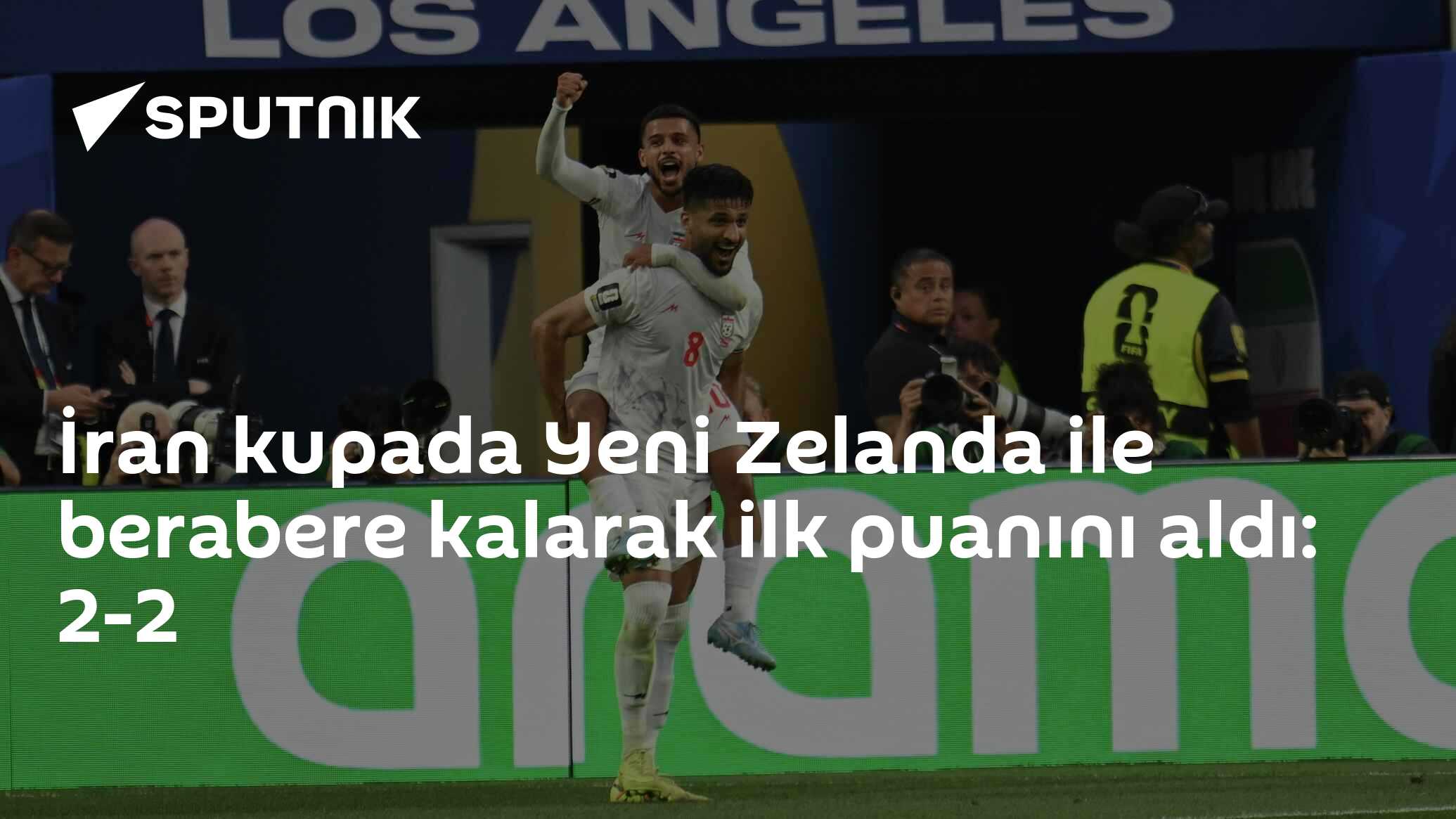 İran kupada Yeni Zelanda ile berabere kalarak ilk puanını aldı: 2-2