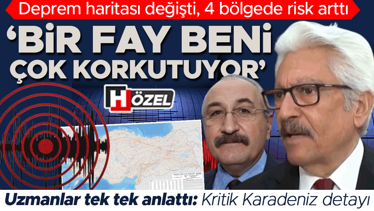 Fay haritası güncellendi: 4 bölgede risk artıyor! Dikkat çeken Karadeniz detayı | ‘Beni çok korkutuyor’