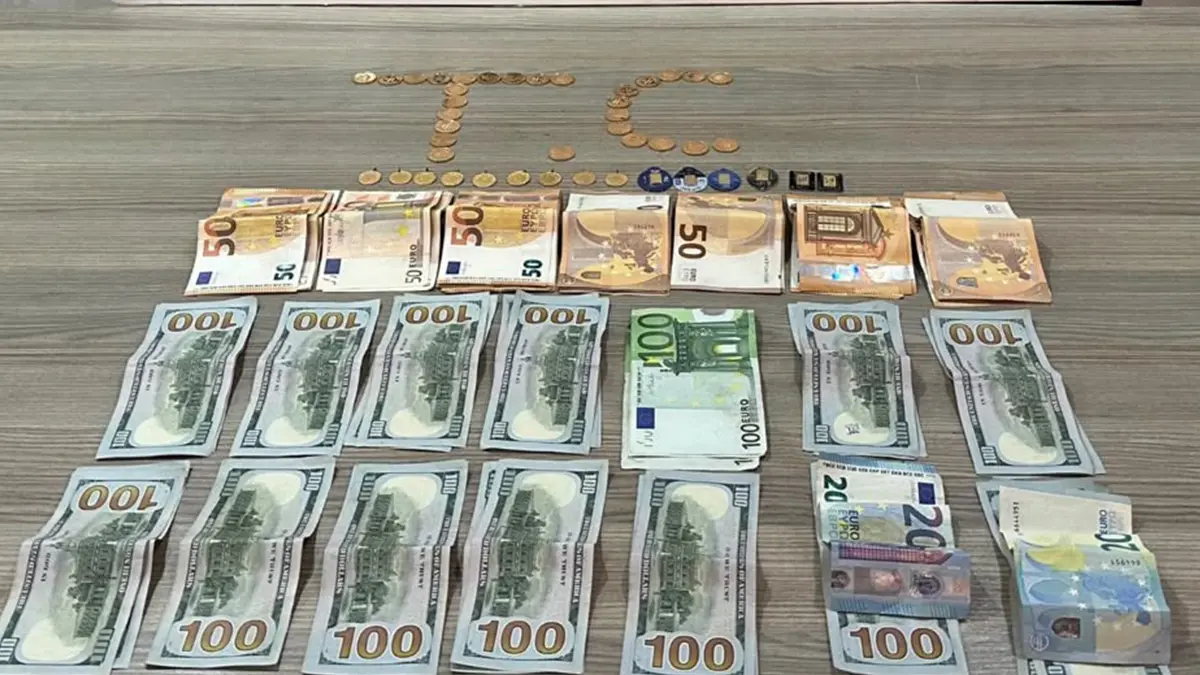 Kendisini komiser olarak tanıttı! Altın vurgunu sırasında suçüstü yakalandı