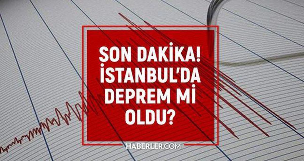 İstanbul'da deprem mi oldu? SON DAKİKA! 12 Temmuz Pazar İstanbul'da az önce nerede deprem oldu?