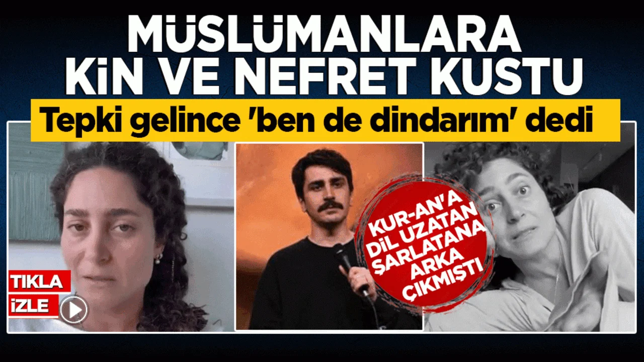 Soytarı Deniz Göktaş'a destek çıkmıştı! Müslümanlara kin ve nefret kustu: Tepki gelince 'ben de dindarım' dedi
