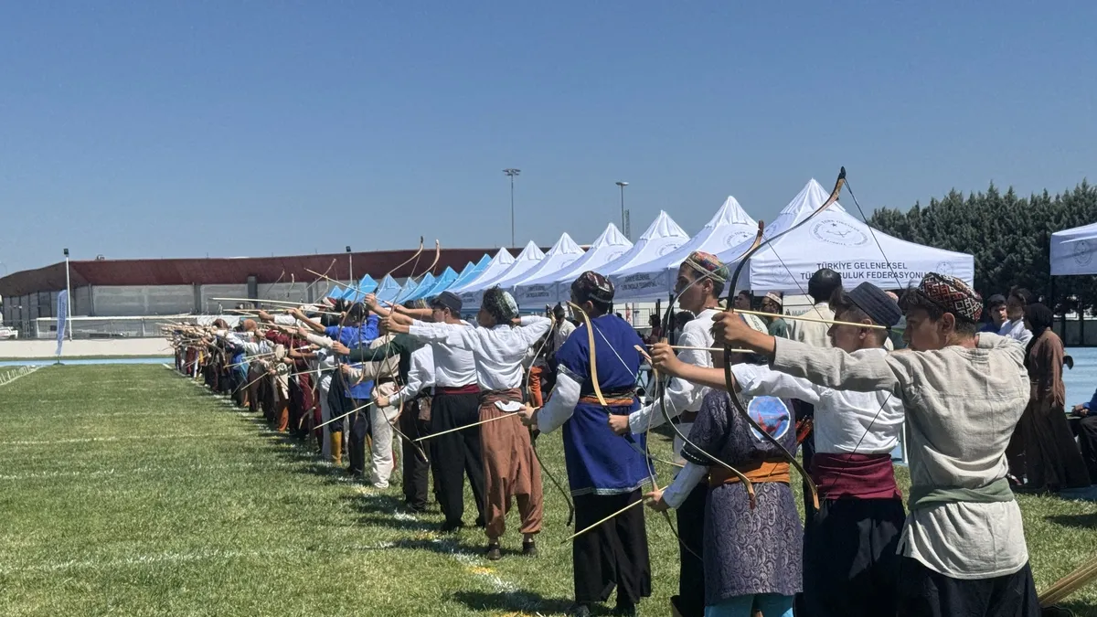 Geleneksel Türk Okçuluk Türkiye Şampiyonası'nın Kocaeli elemeleri tamamlandı