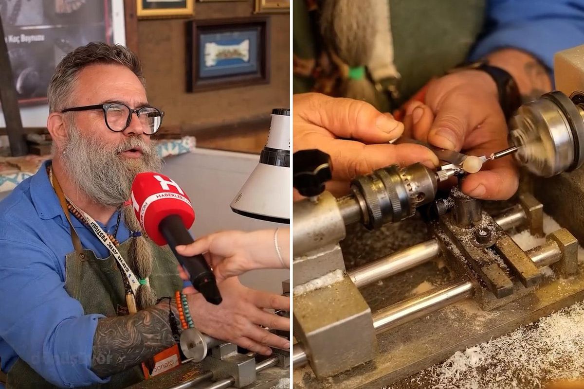 Sıfır Atık Festivali'nde unutulmaya yüz tutan sanat dikkat çekti