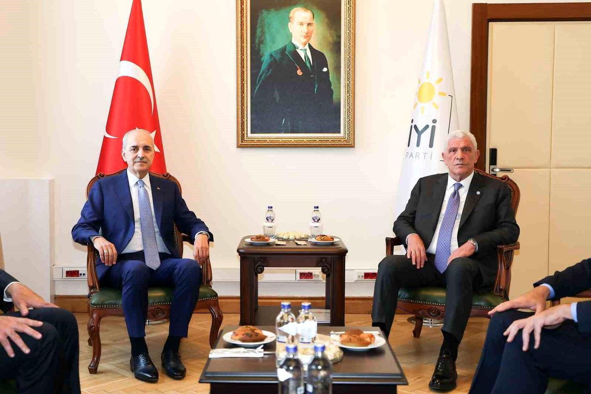 TBMM Başkanı Kurtulmuş'tan İYİ Parti'ye ziyaret