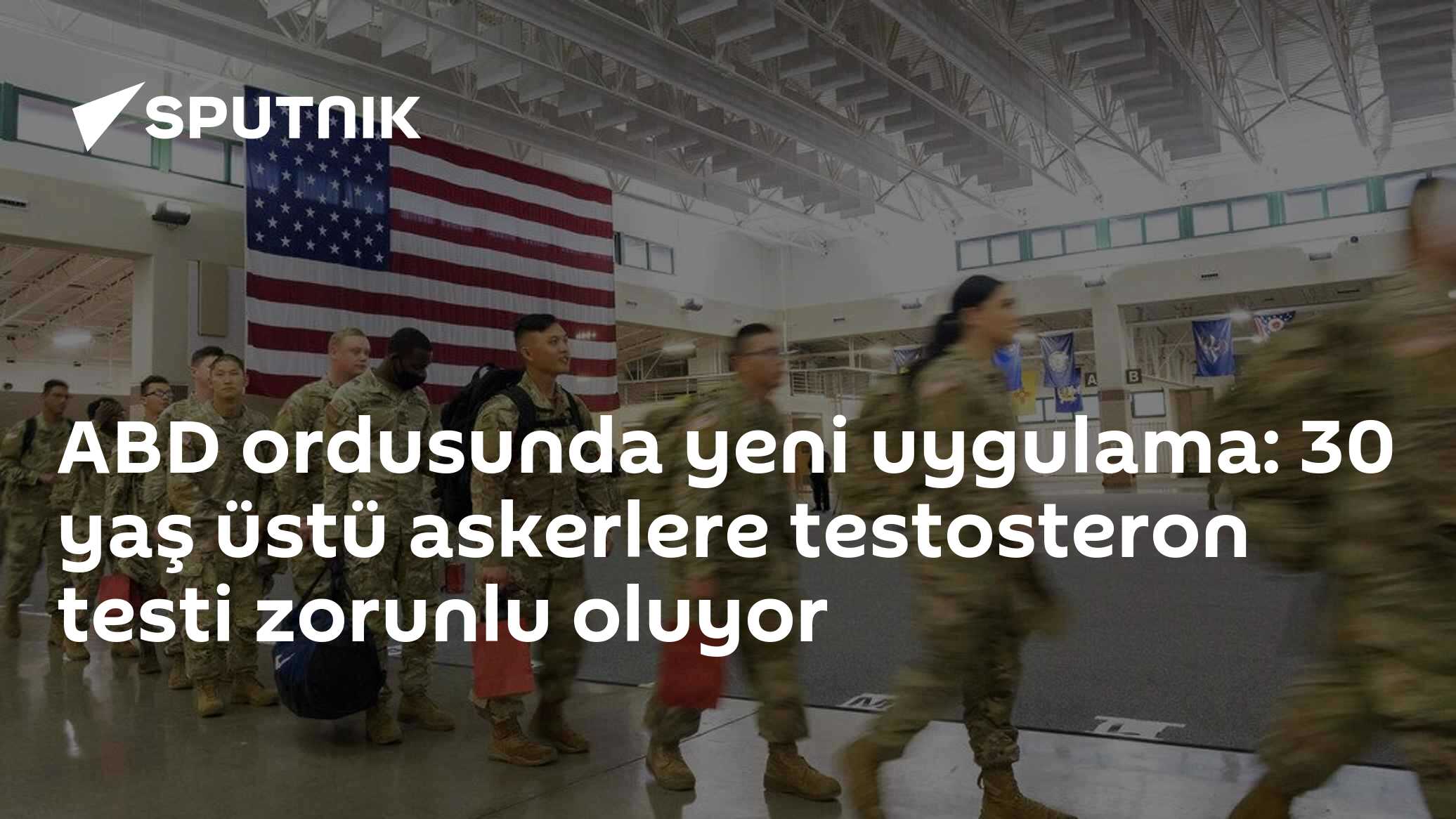 ABD ordusunda yeni uygulama: 30 yaş üstü askerlere testosteron testi zorunlu oluyor