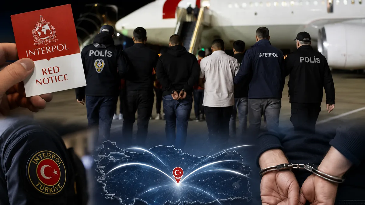 İçişleri Bakanlığı duyurdu: Kırmızı bültenle ve ulusal seviyede aranan 90 suçlu Türkiye'ye getirildi