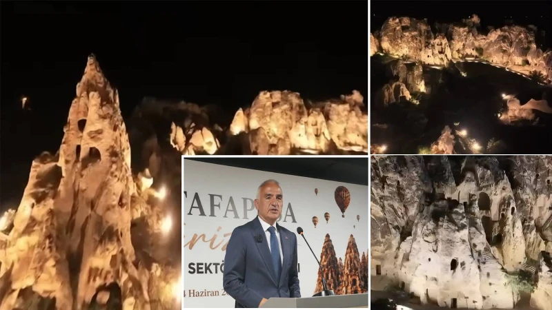 Göreme'de gece müzeciliği başlıyor: Kapadokya artık geceleri de aydınlanacak