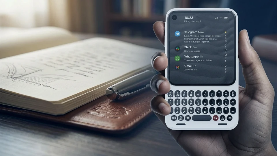 BlackBerry efsanesi geri dönüyor: Fiziksel klavyeli Android telefon Clicks Communicator fiyatı ve özellikleriyle tanıtıldı | Teknoloji Haberleri
