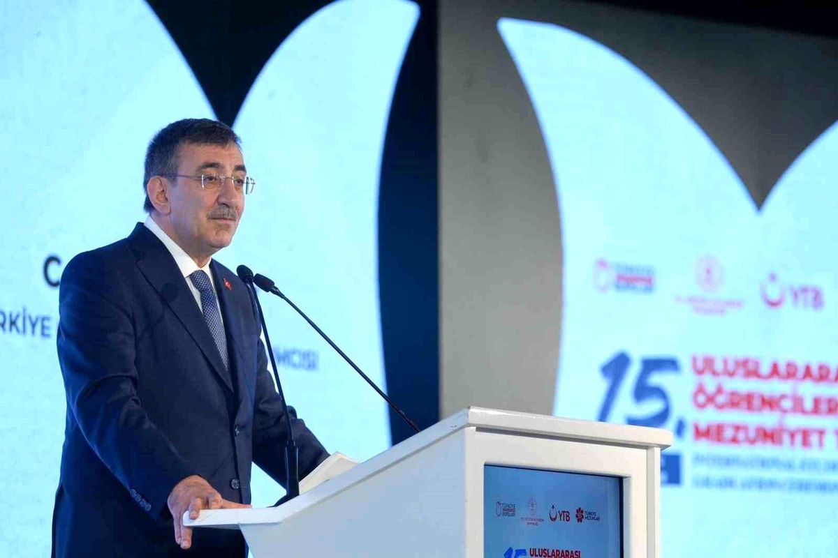 Cumhurbaşkanı Yardımcısı Yılmaz: "Bugün ülkemizde 362 bini aşkın uluslararası öğrencimiz eğitim öğretim görmektedir"