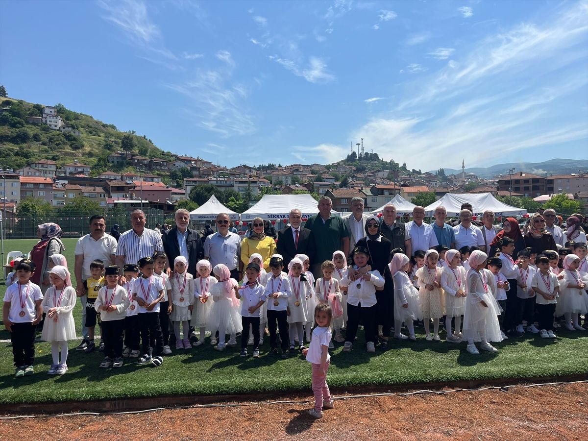 Niksar'da 4-6 Yaş Kur'an Kursları Yıl Sonu Programı düzenlendi