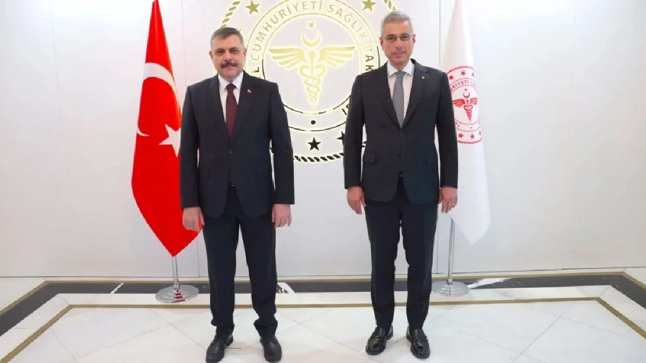 İçişleri Bakanı Çiftçi, Sağlık Bakanı Memişoğlu ile görüştü